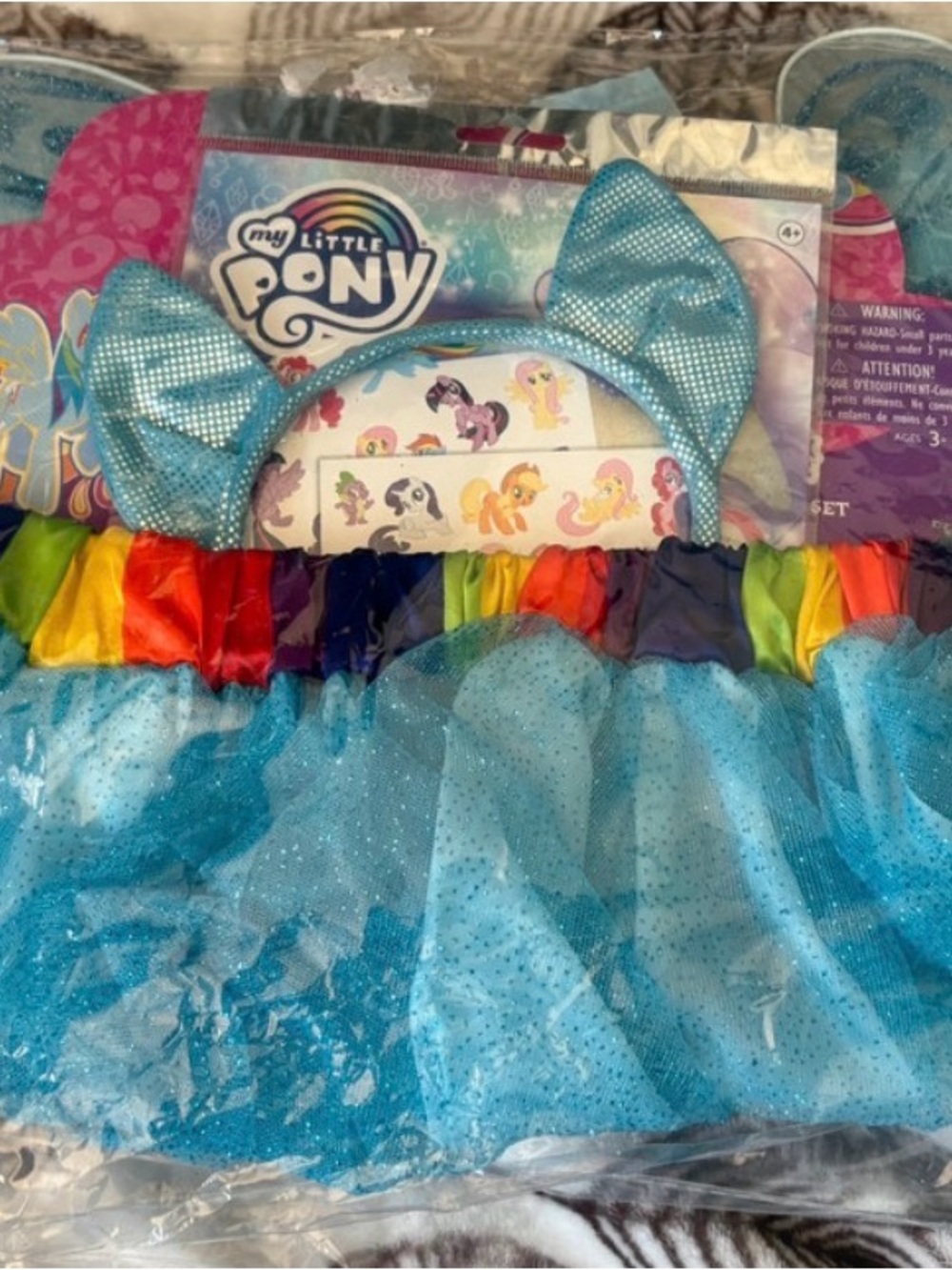 My Little Pony Rainbow Dash costume set